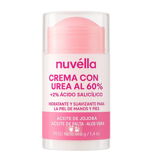 Crema en Barra anticallos para pies agrietados a base de Urea al 60%, Aceite de Aguacate, Jojoba y Aloe Vera.